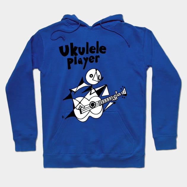 Ukulele Player (Male) by Pollux Hoodie by WorldofPollux